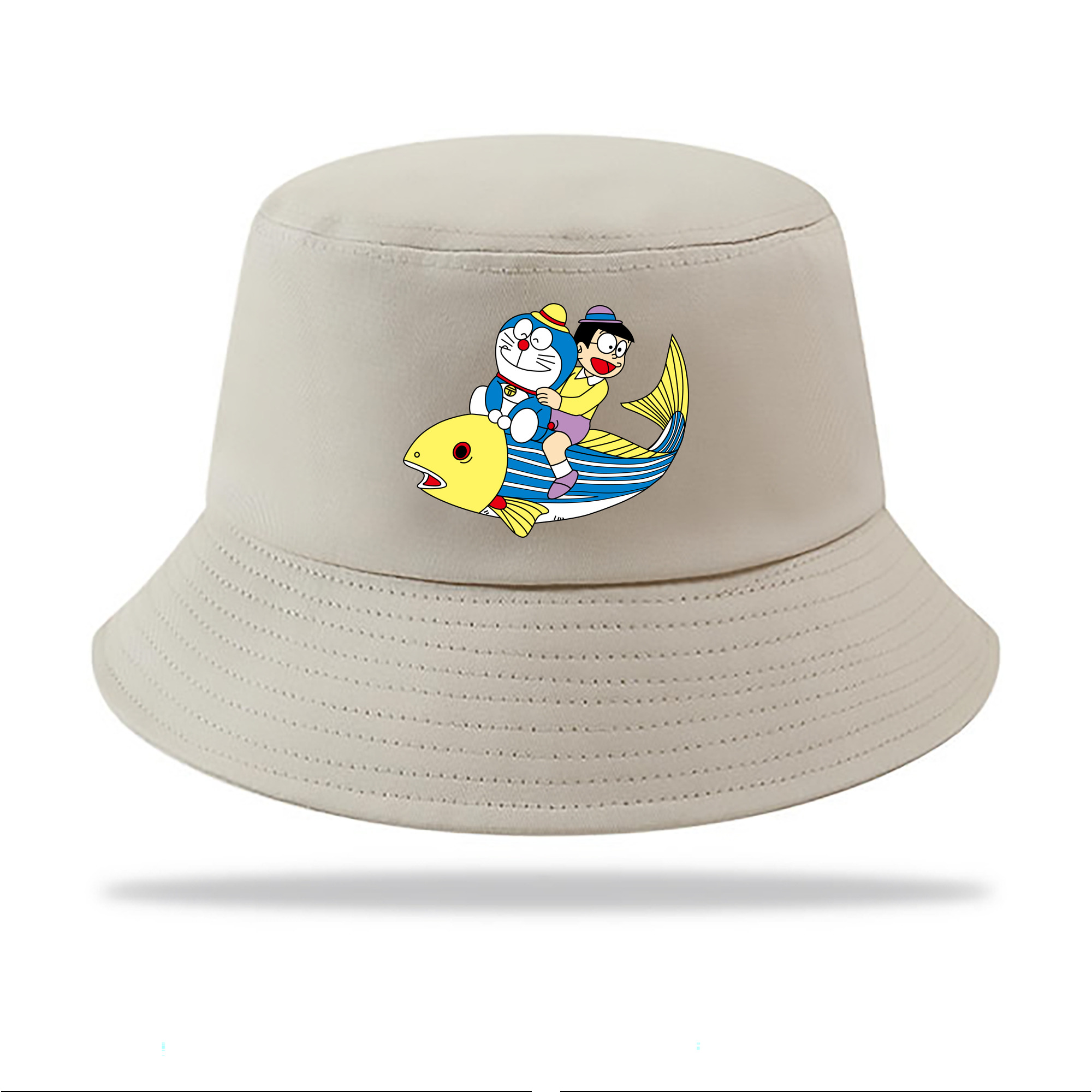 （画像用） ドラえもん 野比 のび太 Doraemon Nobita Nobi アウトドア日除けバケットハット